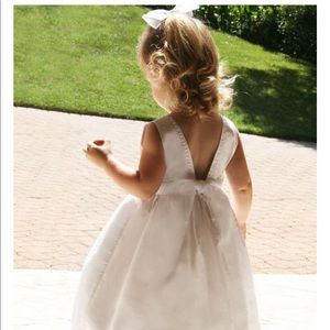 Isabel Garreton Melody embroidered V-back  dress